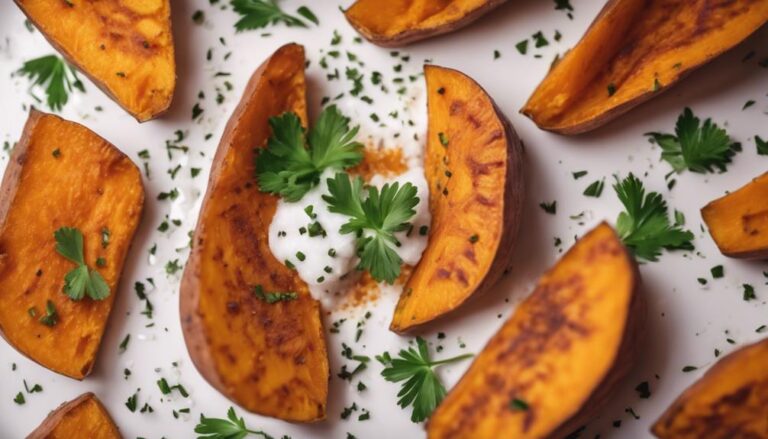 Sous Vide Sweet Potato Wedges