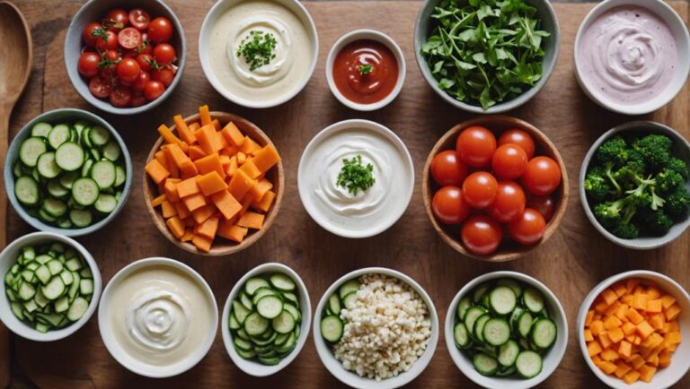 Sous Vide Yogurt Dips for Veggies