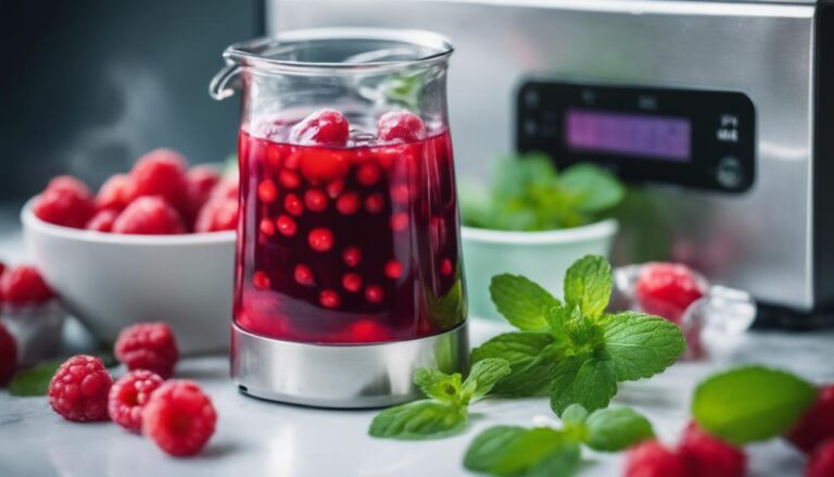 Pescetarian Diet Sous Vide Berry Compote With Mint