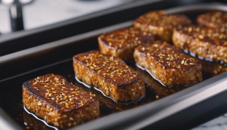 Sous Vide Flaxseed Tempeh Steaks