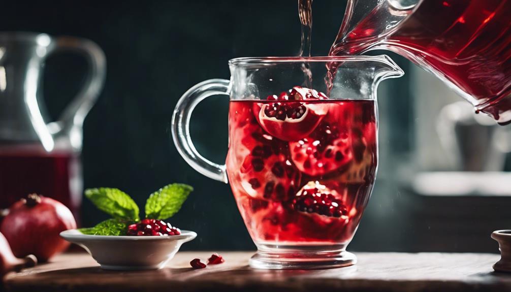 pomegranate syrup infusion recipe