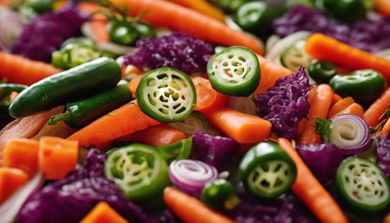 Sous Vide Pickled Vegetables Medley