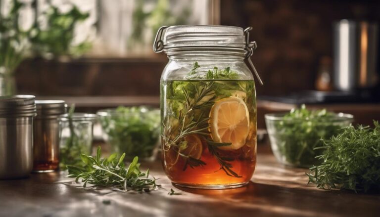 Sous Vide Herbal Iced Tea