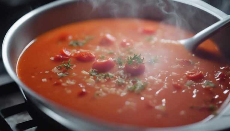 Sous Vide Spicy Tomato Soup