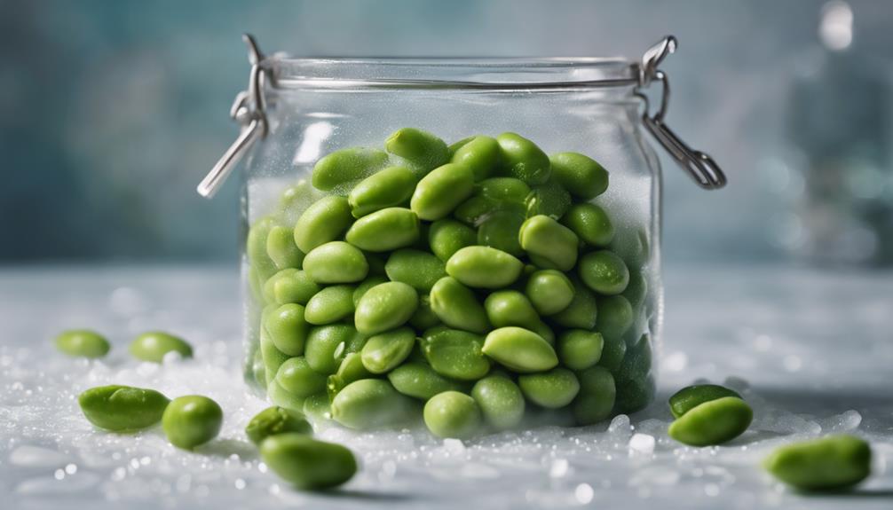 preparing delicious edamame beans