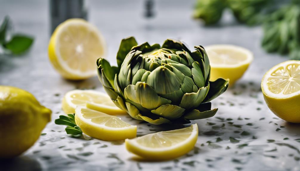 preserved artichokes in brine