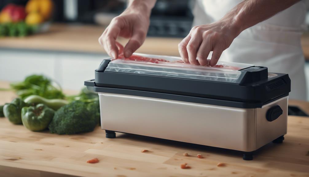 preserving food with vacuum sealing