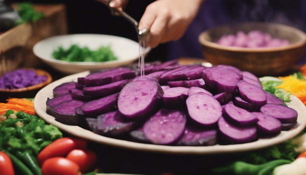 purple nutritious versatile tubers