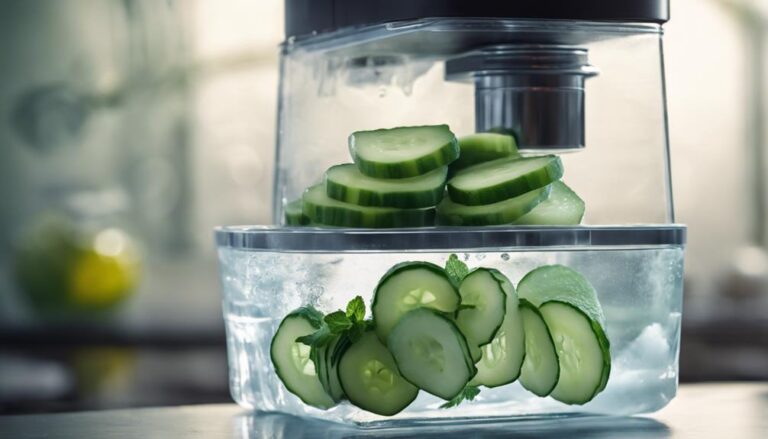 Sous Vide Cucumber Mint Cooler