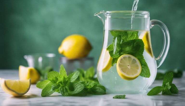 Sous Vide Infused Mint Lemonade