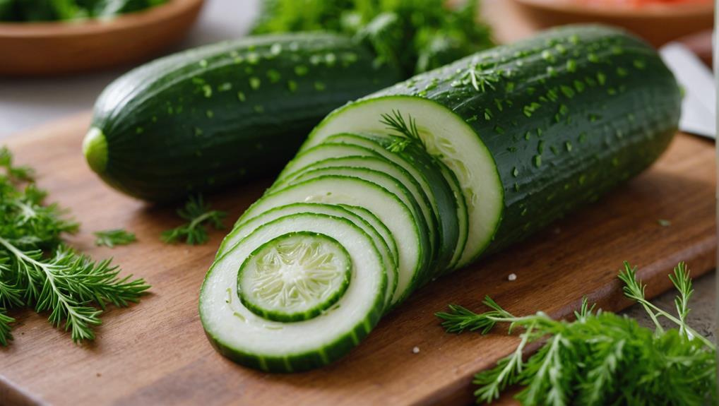 refreshing salad with herbs