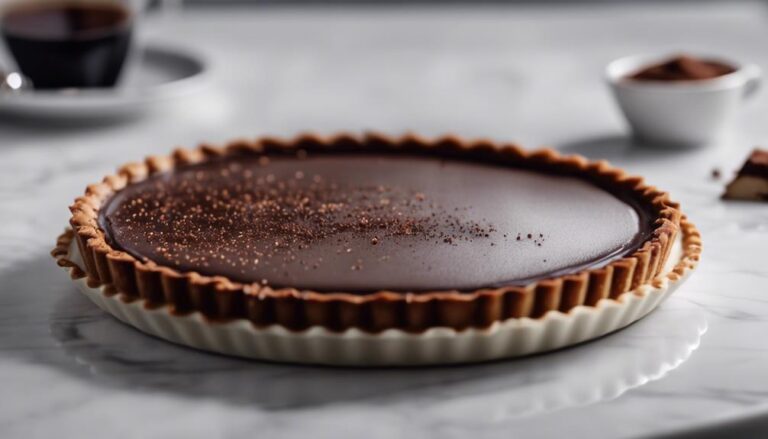 Sous Vide Chocolate Ganache Tart