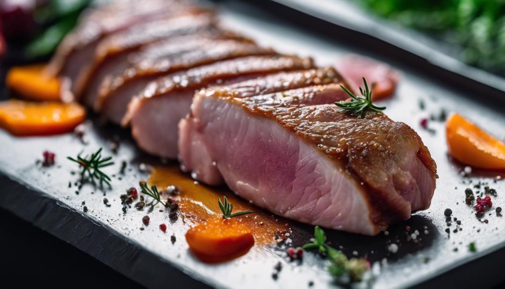 roasted duck breast recipe