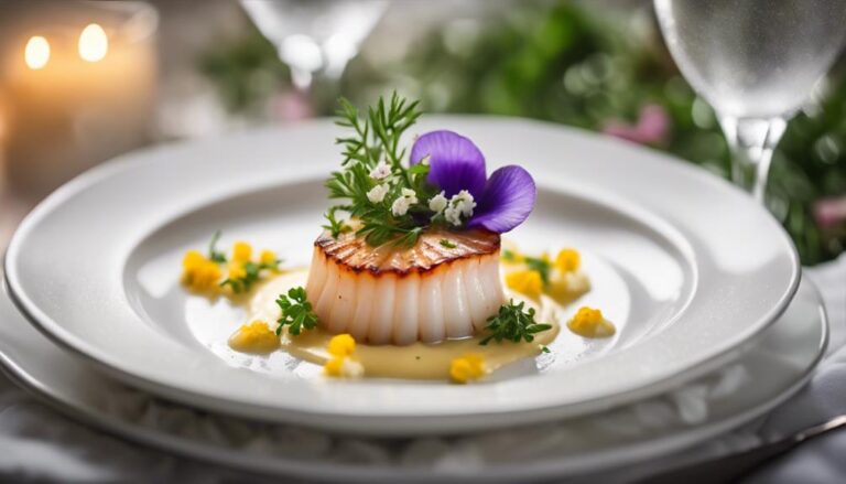 Valentines Day Sous Vide Scallops With Champagne Sauce