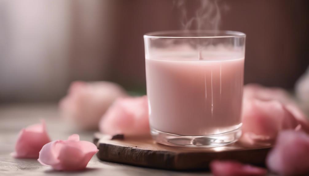 rose milk for pitta