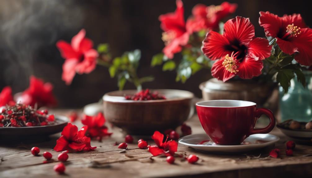 rosehips in tea origins