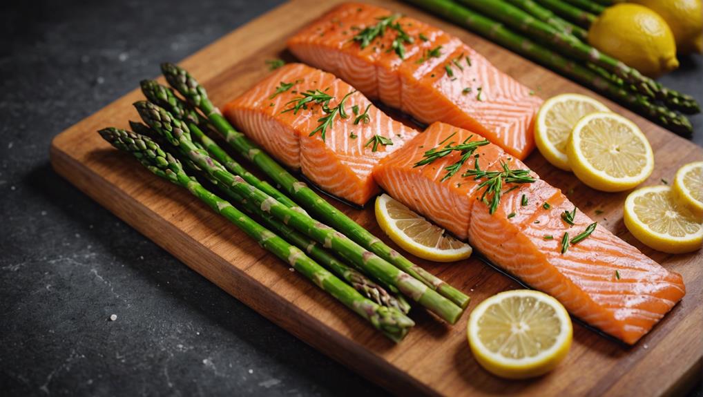 salmon preparation and variety