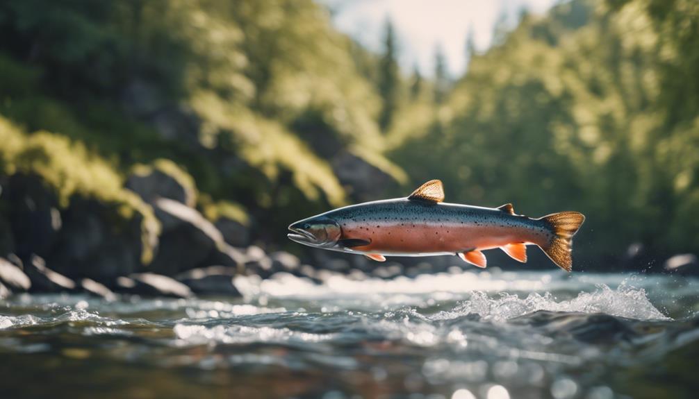 salmon s annual migration journey