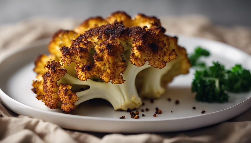 savory cauliflower sous vide