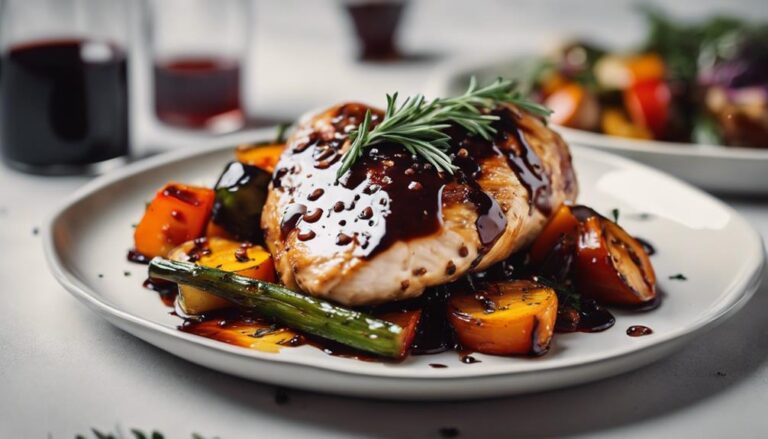 Sous Vide Balsamic Glazed Chicken Breast