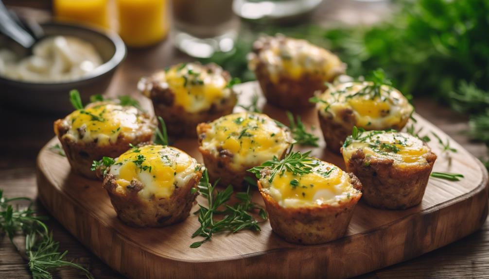 savory egg muffin recipe