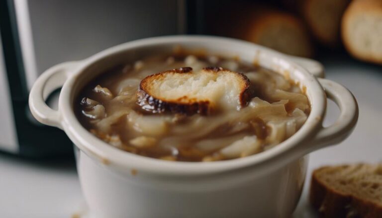 Sous Vide French Onion Soup With Gluten-Free Bread