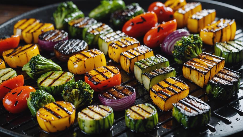 savory grilled veggies recipe