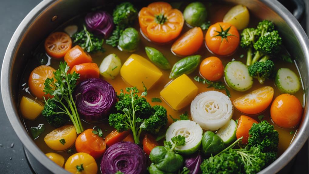 savory homemade vegetable broth