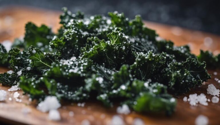 Sous Vide Kale Chips With Sea Salt