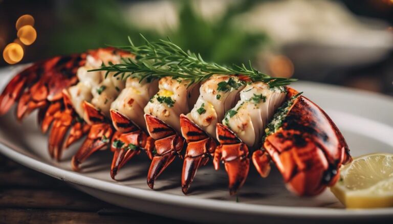 Sous Vide Grilled Lobster Tails