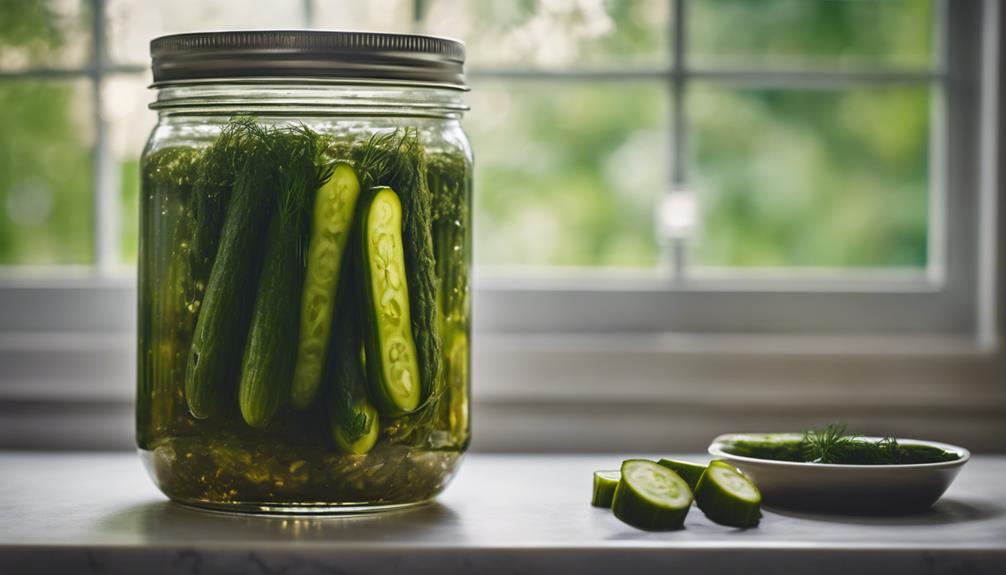 savory low carb pickles recipe