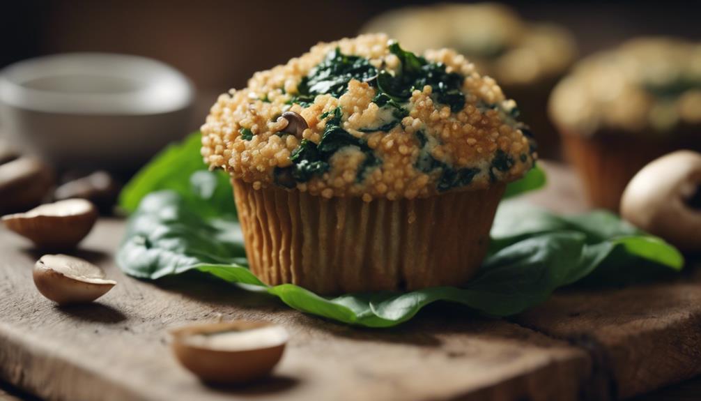 savory quinoa muffin recipe