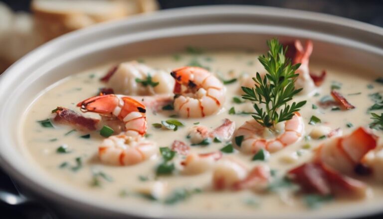 Sous Vide Seafood Chowder