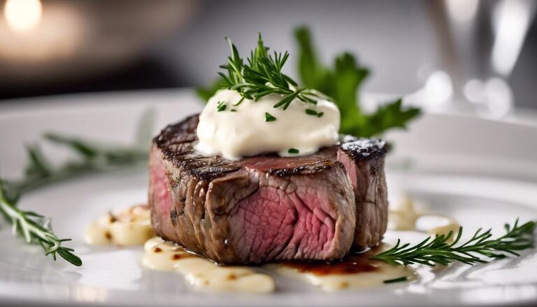 Sous Vide Filet Mignon With Horseradish Cream