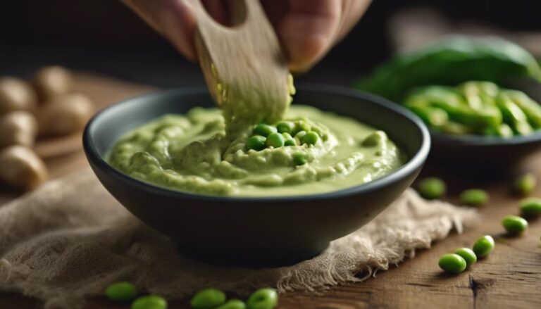 Sous Vide Edamame Hummus