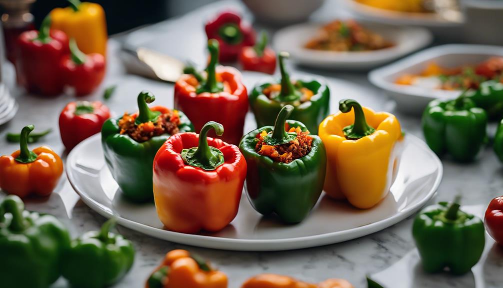 savory sous vide peppers