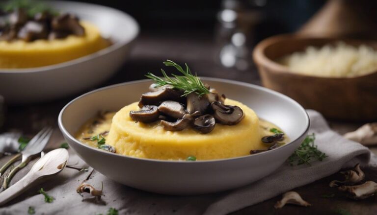 Sous Vide Polenta With Wild Mushroom Ragout