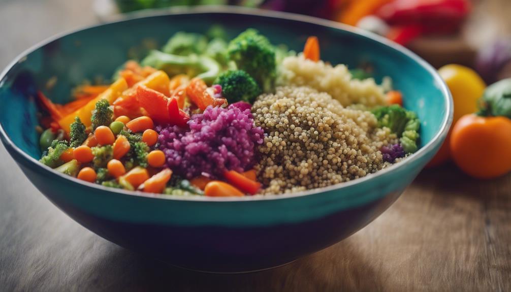 savory sous vide quinoa