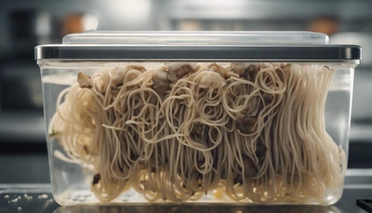 Sous Vide Soba Noodles With Mushrooms