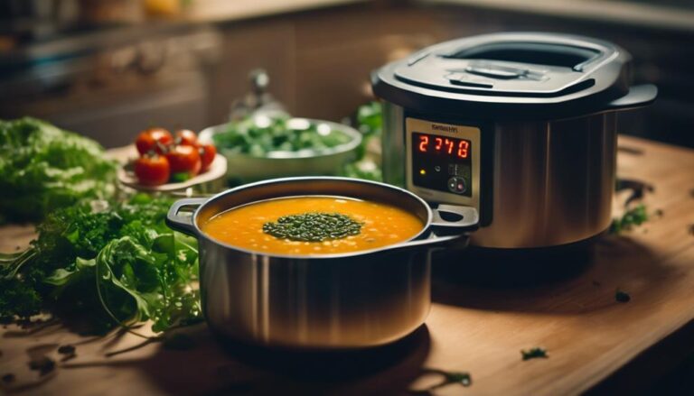 Sous Vide Lentil Soup With Leafy Greens