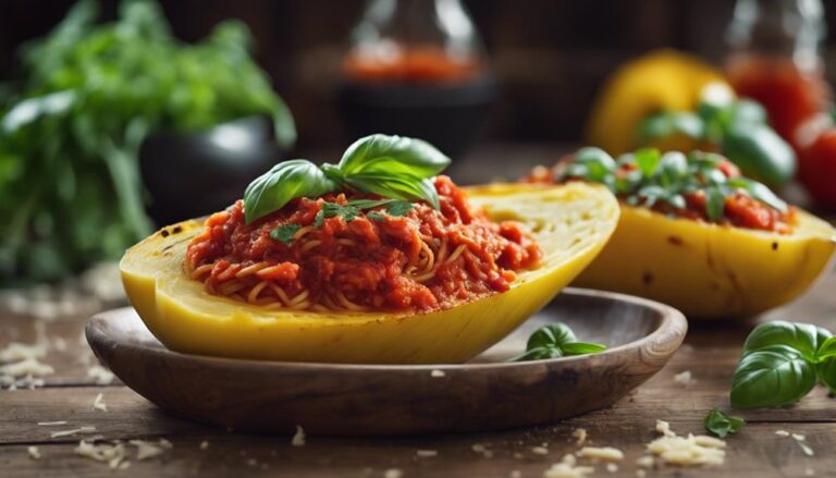 Sous Vide Spaghetti Squash With Tomato Basil Sauce