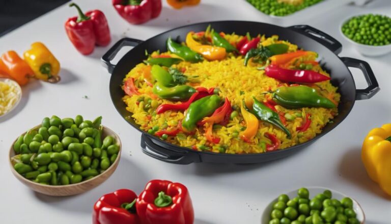 Sous Vide Vegan Paella With Saffron and Fresh Vegetables