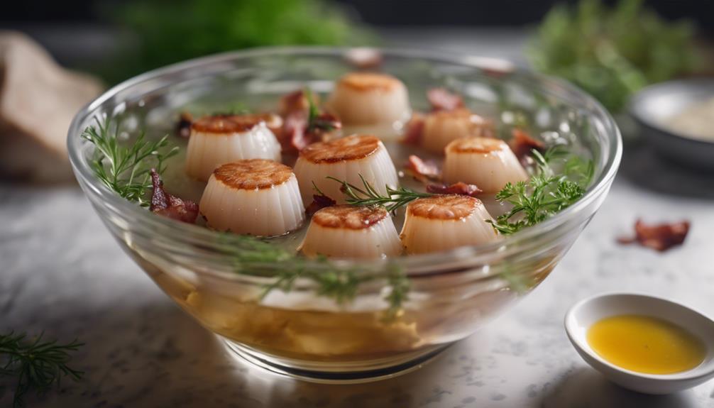 scallop brining for freshness