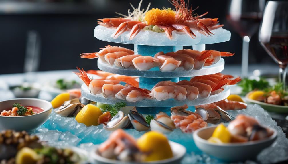 seafood tower culinary journey