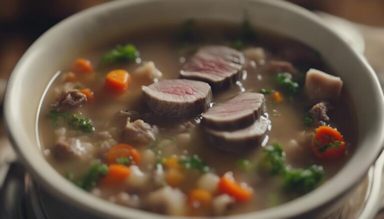 Sous Vide Seal Soup With Barley