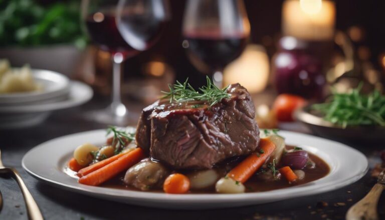 Sous Vide Beef Bourguignon