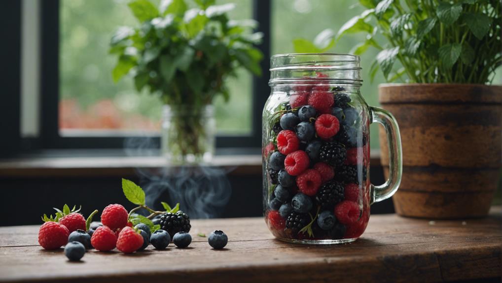 slow cooked berry topping perfection