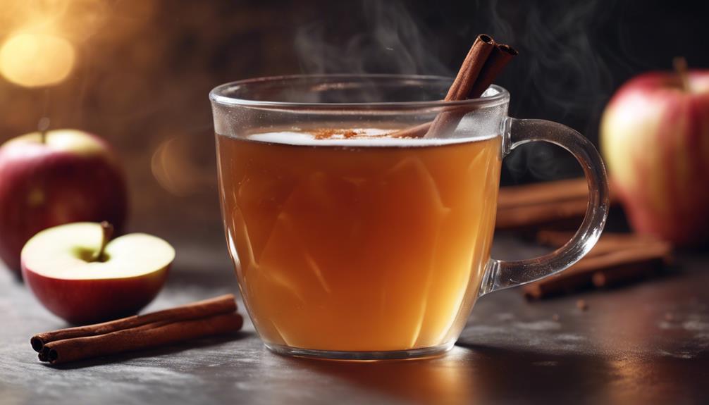 slow cooked spiced apple cider