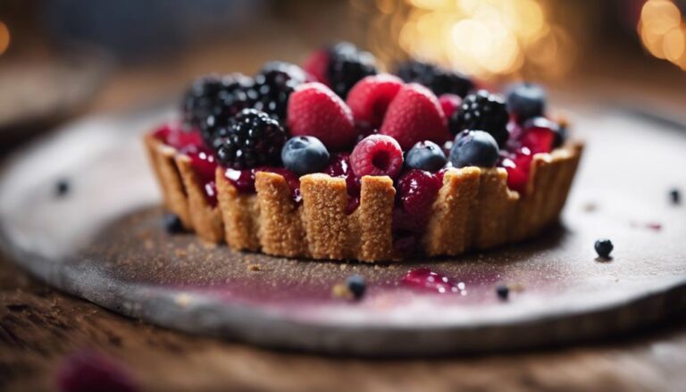 Sous Vide Berry Tart With Whole Wheat Crust for Celebratory Desserts