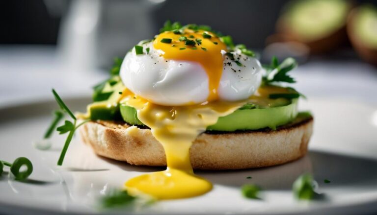 Creamy Sous Vide Avocado Eggs Benedict